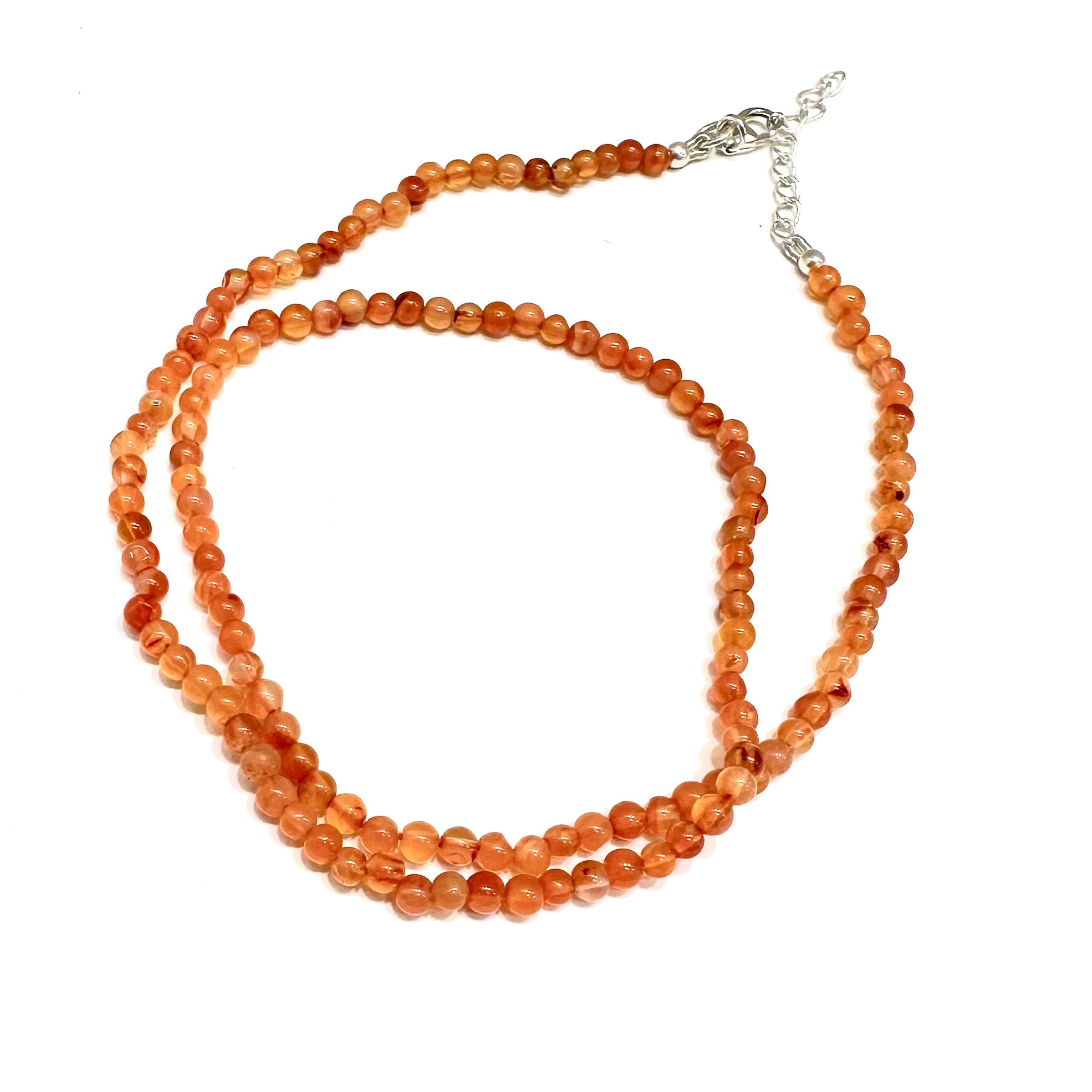 COLLAR | PIEDRA NATURAL | CORNALINA LISA| 3.3MM