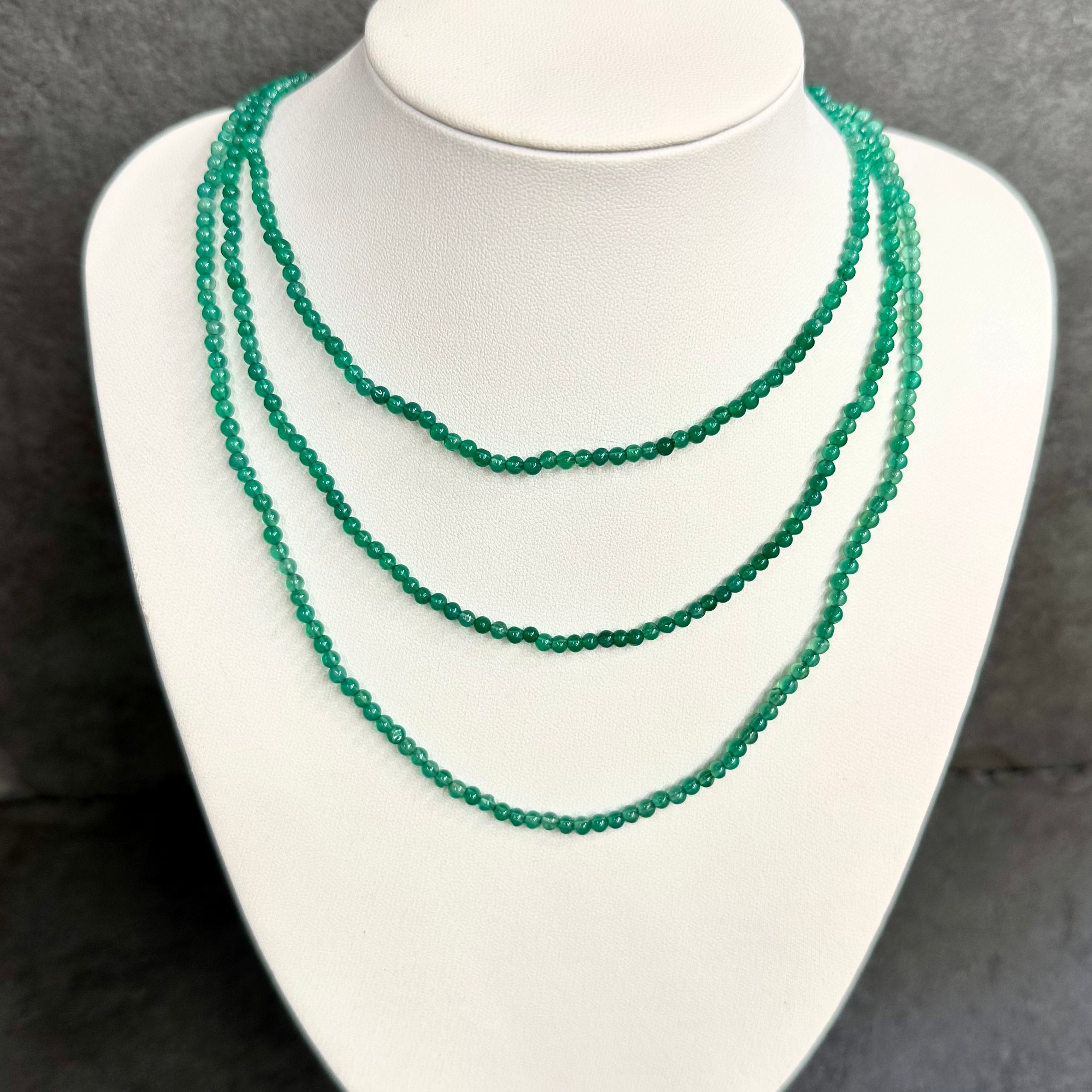 COLLAR | PIEDRA NATURAL | AVENTURINA LISA 3.1MM