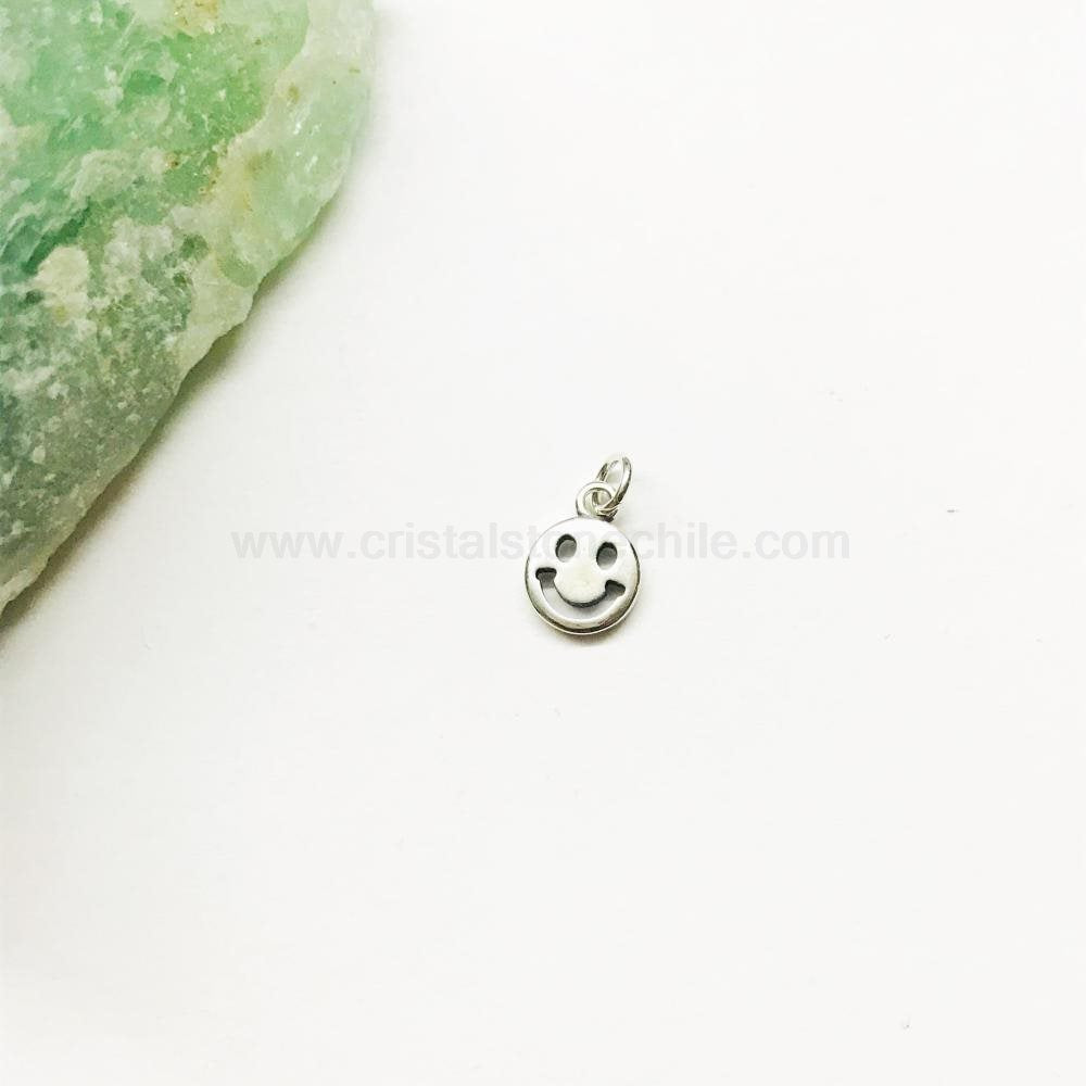 COLGANTE MINI CARITA PLATA 925 | 7MM