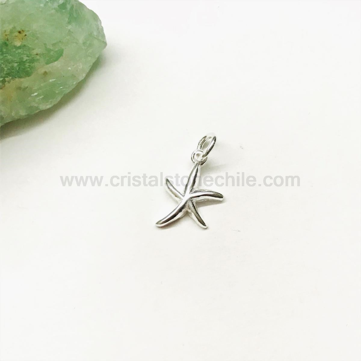 COLGANTE ESTRELLA DE MAR PLATA 925 | 12MM