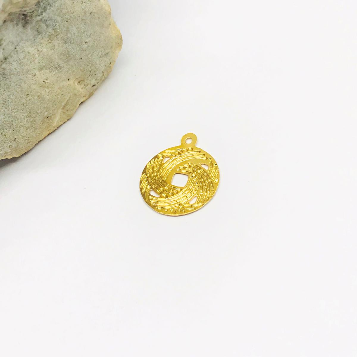 MANDALA | BAÑO DE ORO 24K | 12MM