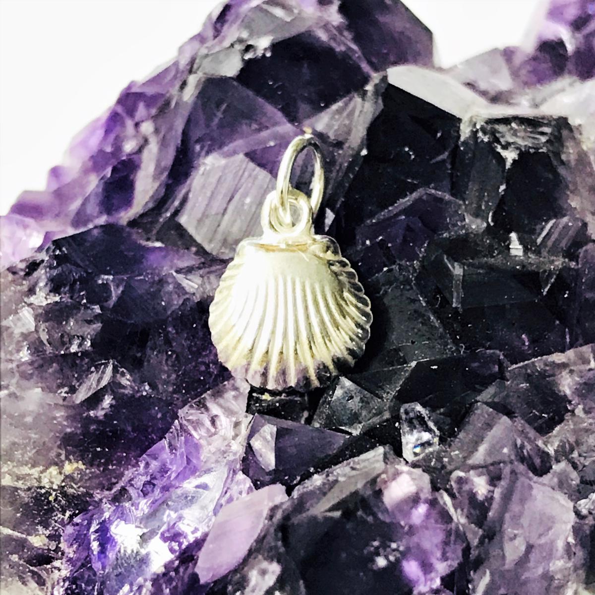 COLGANTE CONCHITA PLATA 925 | 8MM