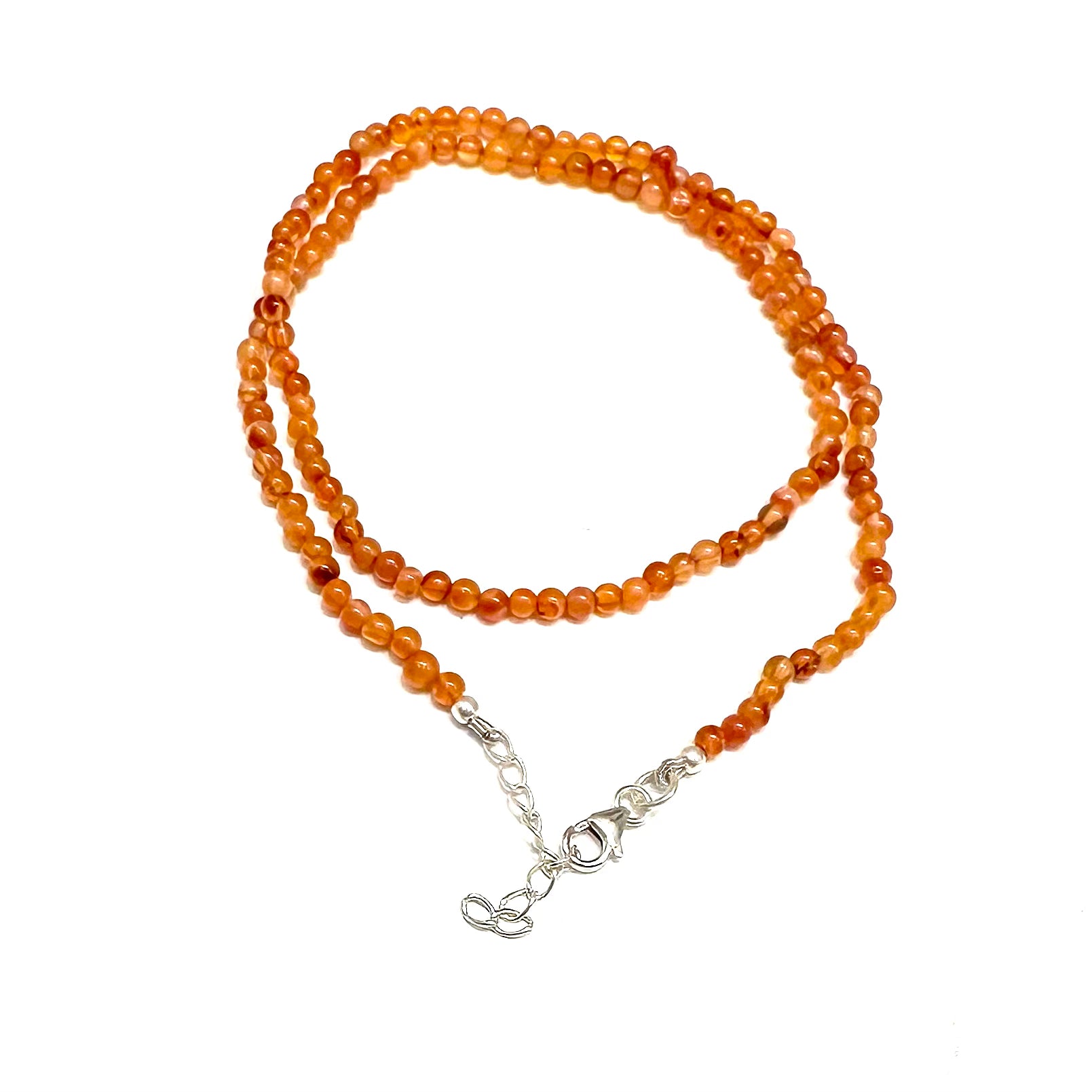 COLLAR | PIEDRA NATURAL | CORNALINA LISA| 3.3MM