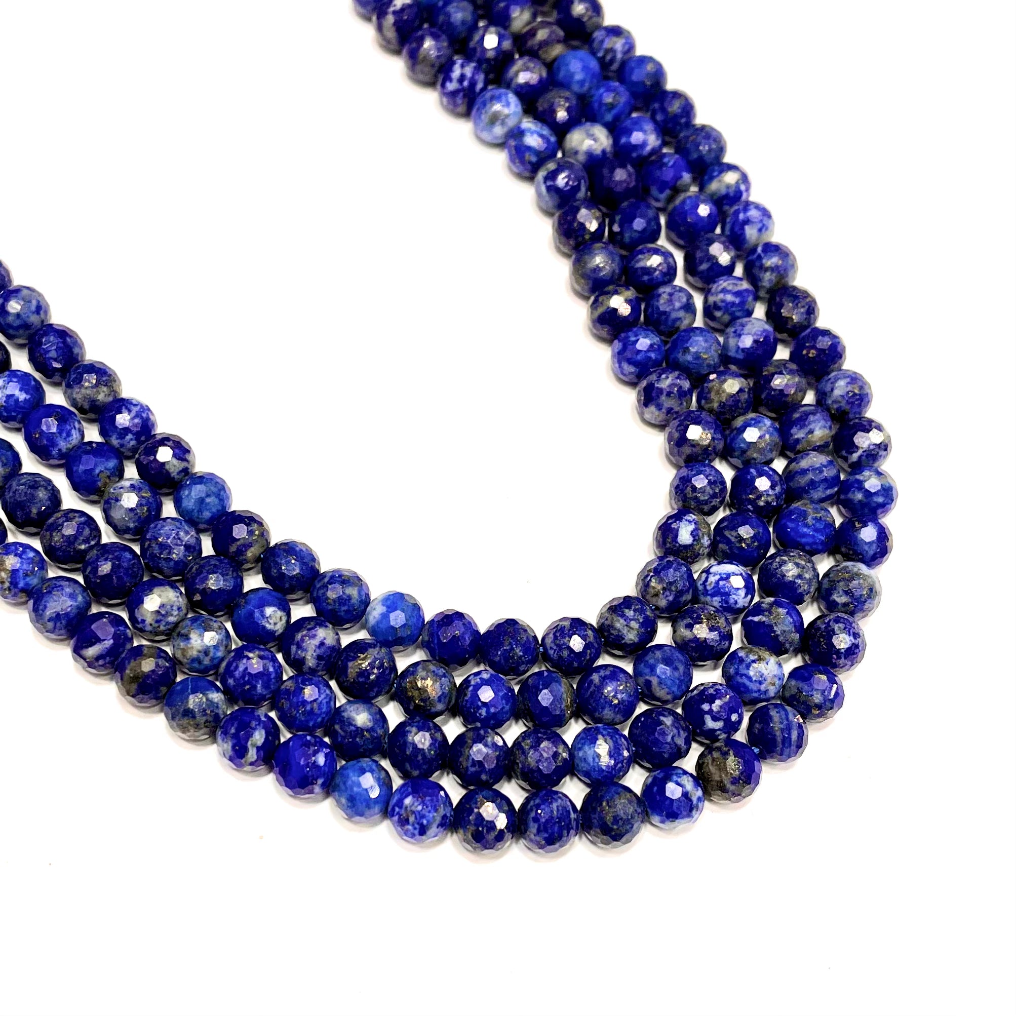 PIEDRAS NATURALES | MINI | LAPISLAZULI | RONDELL | 6X6MM (1-19B)