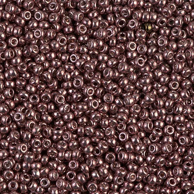 MIYUKI ROUND ROCAILLES 11/0 | 1085RR | CANELA OSCURA METALIZADA