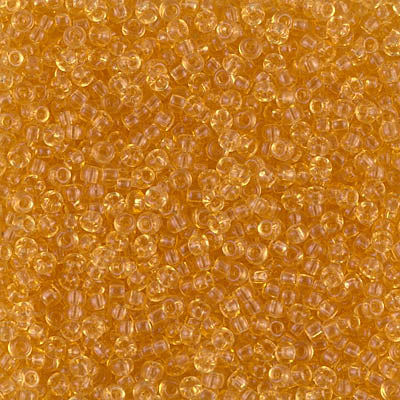 MIYUKI ROUND ROCAILLES 11/0 | 132RR | TRANSPARENTE TOPACIO (C6)