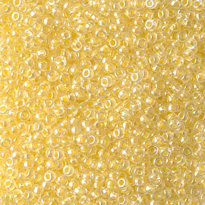 MIYUKI ROUND ROCAILLES 11/0 | 273RR | AMARILLO CLARO CRISTAL AB (C11)