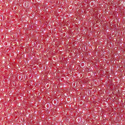 MIYUKI ROUND ROCAILLES 11/0 | 276RR | CORAL CRISTAL AB (C11)(4)