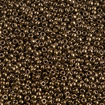 MIYUKI ROUND ROCAILLES 11/0 | 457RR | METALIZADO BRONCE(C32)[C12]