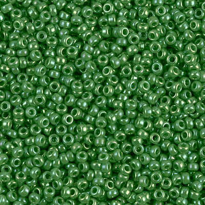 MIYUKI ROUND ROCAILLES 11/0 | 480RR | OPAQUE RAINBOW VERDE (C19)