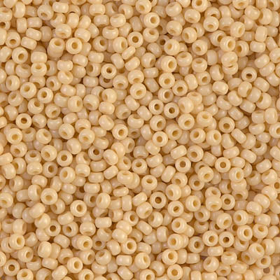 Miyuki Round Rocailles 11/0 | 493RR | Opaque Marfil C(C21)[C8]