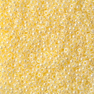 MIYUKI ROUND ROCAILLES 11/0 | 514RR | AMARILLO EXTRA CLARO SATIN