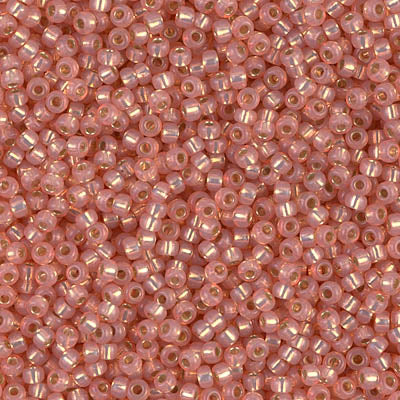 MIYUKI ROUND ROCAILLES 11/0 | 642RR | SILVERLINE ORANGE (C24)