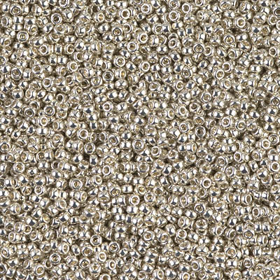 MIYUKI ROUND ROCAILLES 15/0 | 1051RR | METALLIC SILVER