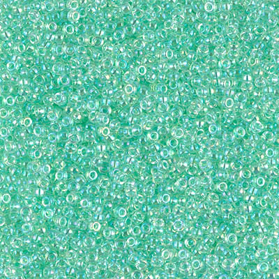 MIYUKI ROUND ROCAILLES 15/0 | 271RR | VERDE MENTA AB
