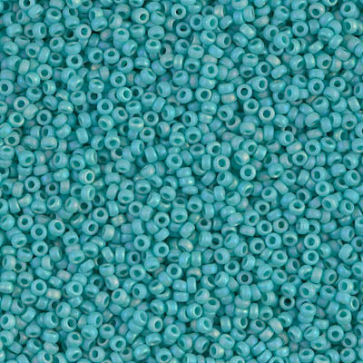 MIYUKI ROUND ROCAILLES 11/0 | 412FRRR | TURQUESA FROST(C31)[C9]