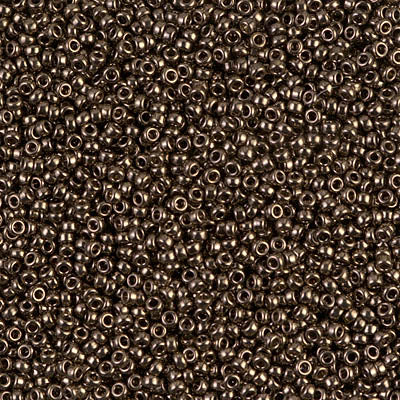 MIYUKI ROUND ROCAILLES 15/0 | 457RR | METALIZADO BRONCE