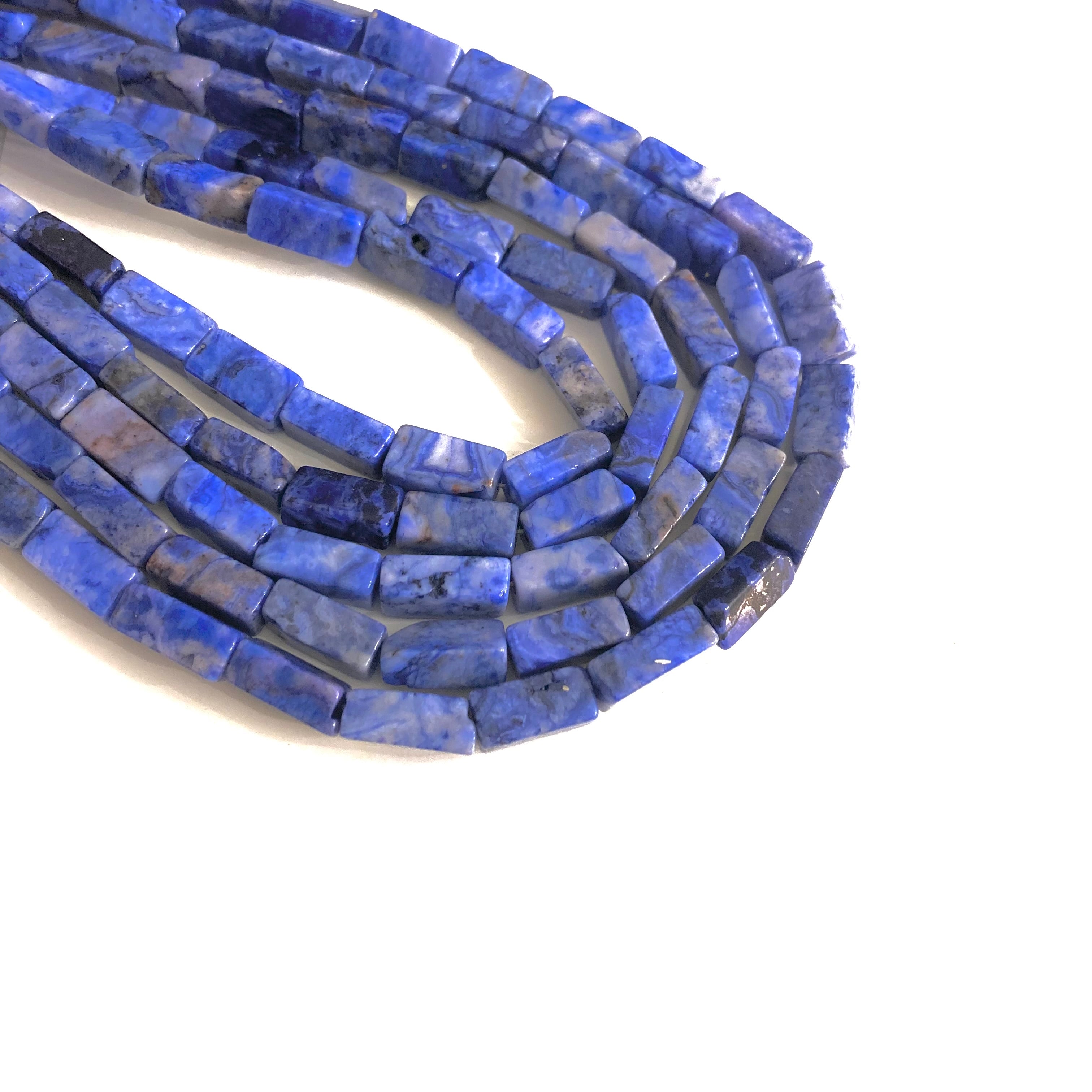 PIEDRA DE DISEÑO | LAPISLAZULI  | RECTANGULAR | 12X6MM [16-29J]