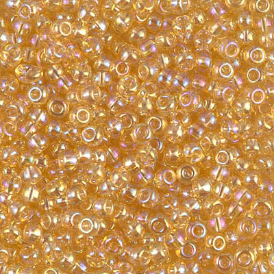Miyuki Round Rocailles 8/0 | 251RR | Tornasol gold (C3)