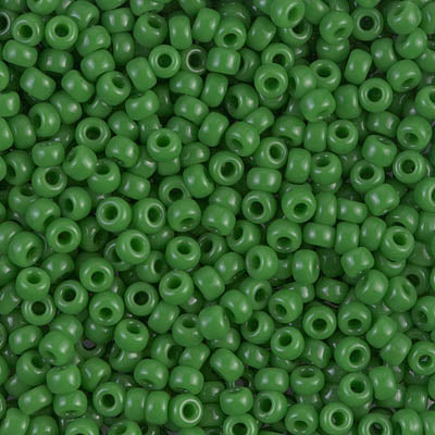 Miyuki Round Rocailles 8/0 | 411RR | Verde (C6)