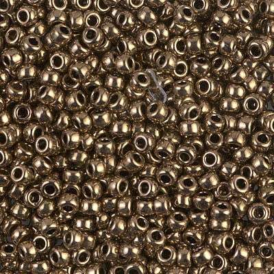 MIYUKI ROUND ROCAILLES 8/0 | 457RR | BRONCE METALIZADO(C12)[C12]