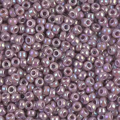 MIYUKI ROUND ROCAILLES 15/0 | 478RR | OPAQUE RAINBOW LILA