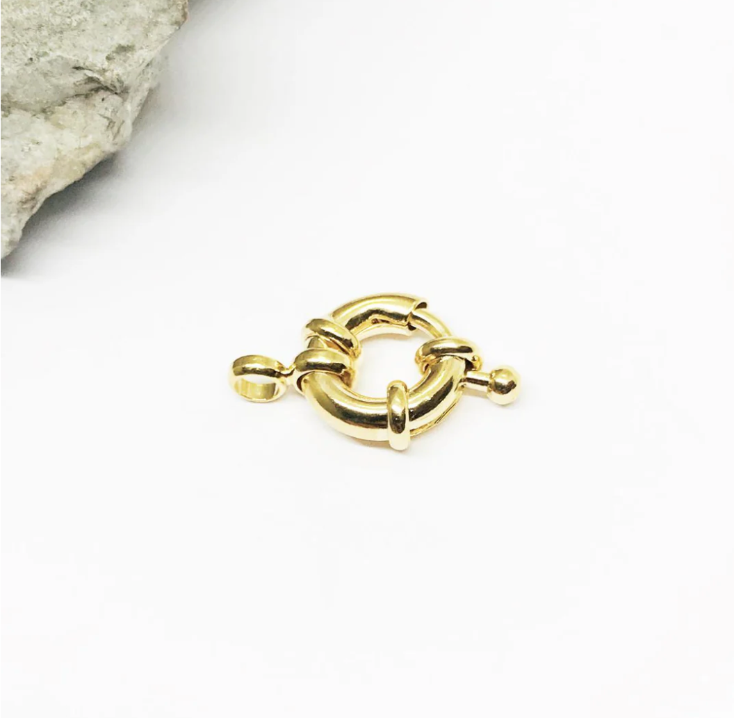 BROCHE TIMON | BAÑO DE ORO 24K | 11MM