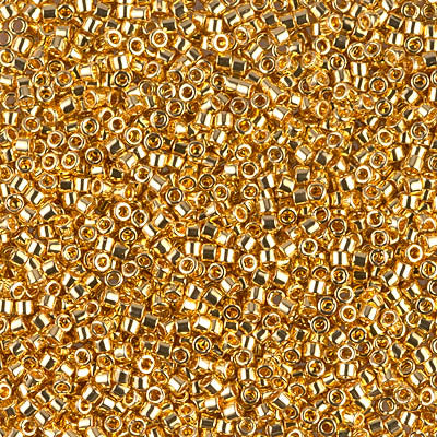 Miyuki Delica Beads 11/0 | 31DB | BAÑO DE ORO 24K (C6)[C6]