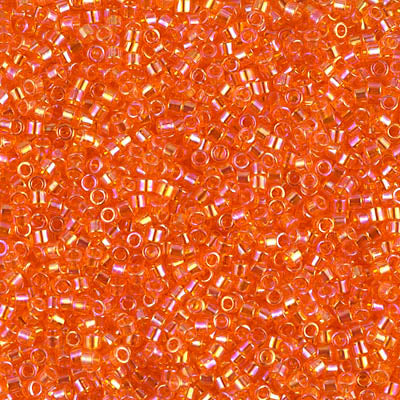 Miyuki Delica Beads 11/0 | 151DB | Rainbow Naranja