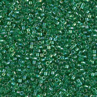 Miyuki Delica Beads 11/0 | 152DB | Verde tornasol[C6] (C11)