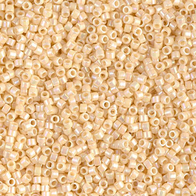 Miyuki Delica Beads 11/0 | 157DB | Rainbow Marfil [10]