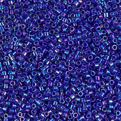 Miyuki Delica Beads 11/0 | 165DB | Rainbow Azul