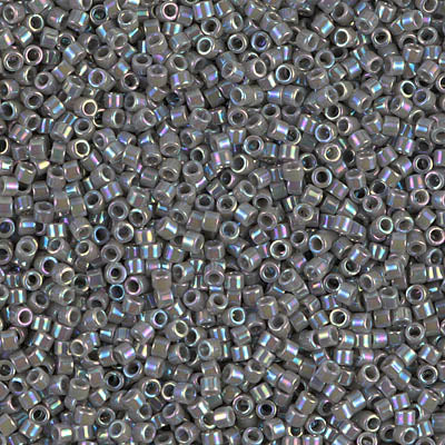 Miyuki Delica Beads 11/0 | 168DB | Rainbow Gris