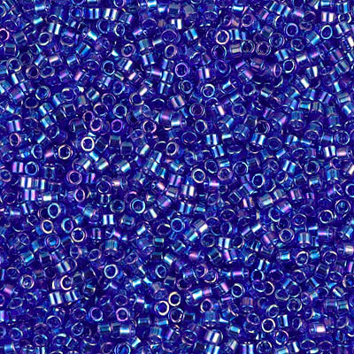 Miyuki Delica Beads 11/0 | 178DB | Azul tornasol