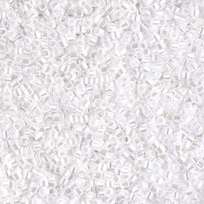 Miyuki Delica Beads 11/0 | 201DB | Blanco Brillante