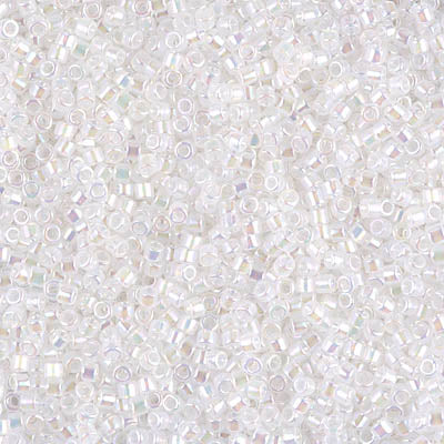 Miyuki Delica Beads 11/0 | 222DB | Rainbow Blanco