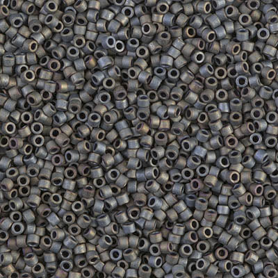 Miyuki Delica Beads 8/0 | 307DB | Gris Matizado (C12)