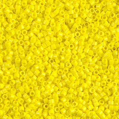 Miyuki Delica Beads 11/0 | 721DB | Matte Brillante Amarillo