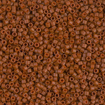 Miyuki Delica Beads 11/0 | 794DB | Matte Terracota