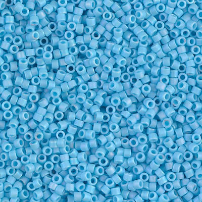 Miyuki Delica Beads 11/0 | 879DB | Matte Celeste