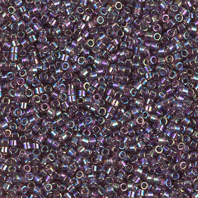 Miyuki Delica Beads 8/0 | 1244DB | Morado Tornasol (C10)