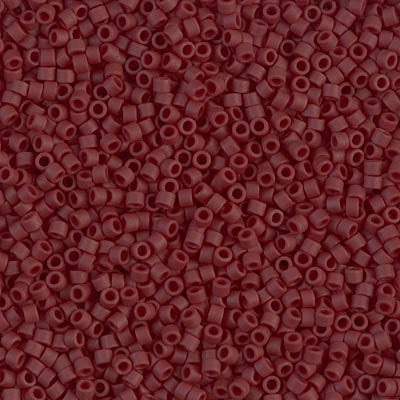 Miyuki Delica Beads 11/0 | 1584DB | Matte Cafe moro