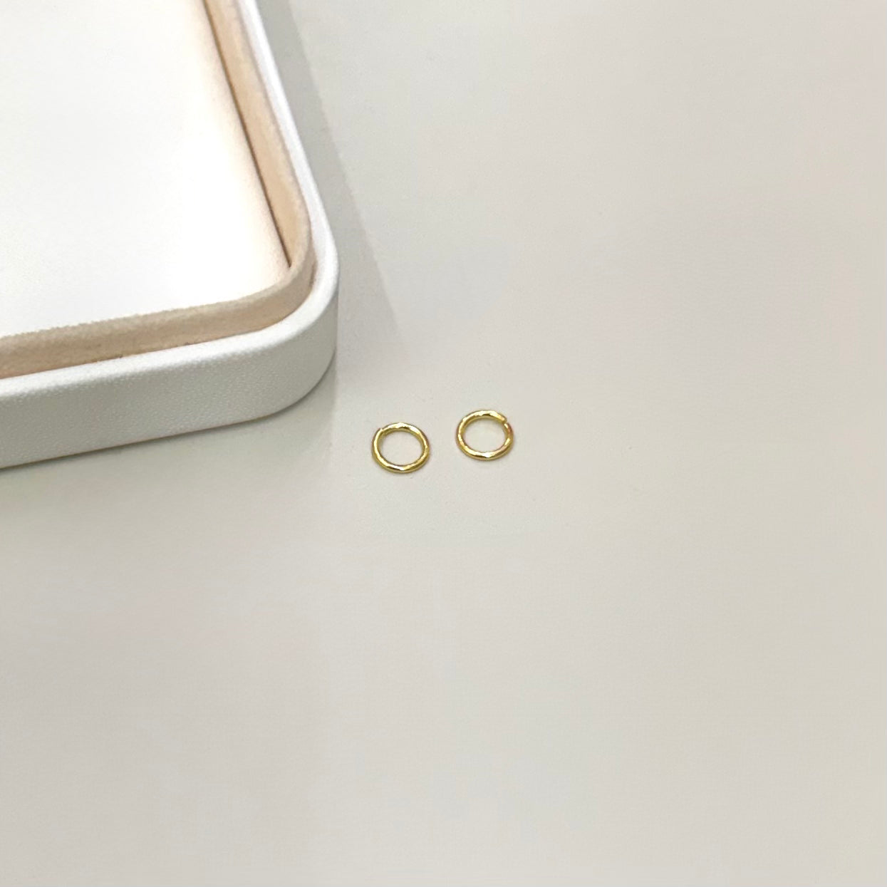 ARGOLLAS DE UNION | GROSOR 0.9MM | BAÑO DE ORO