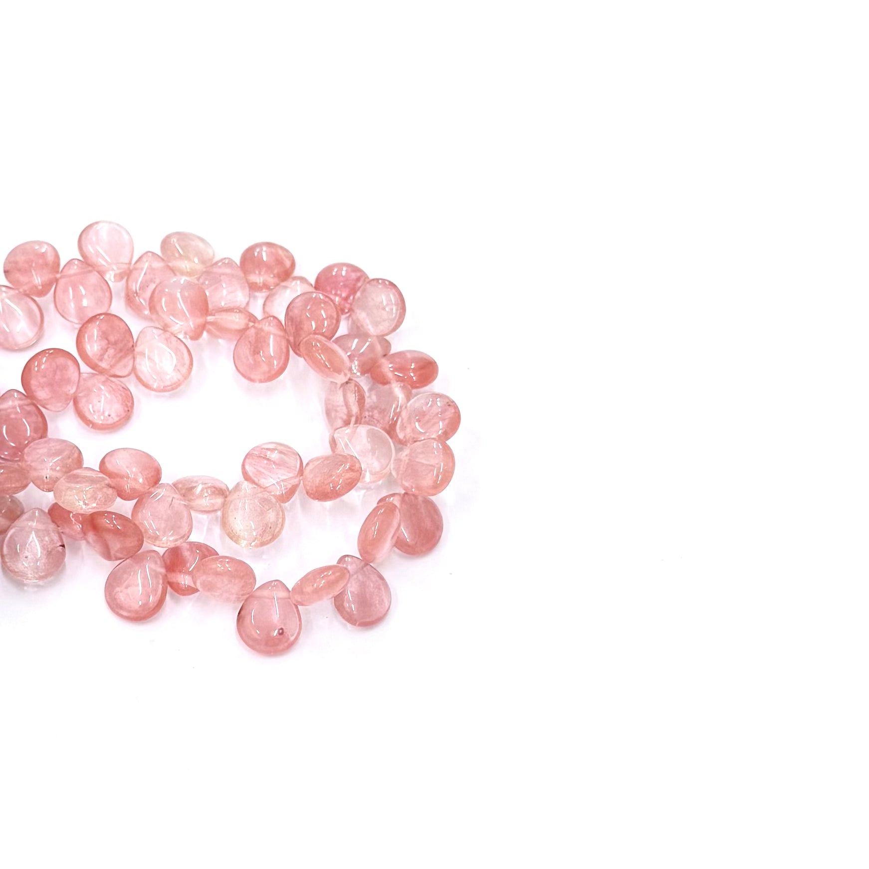 GOTA LISA | 10MM X 12MM | CUARZO CHERRY