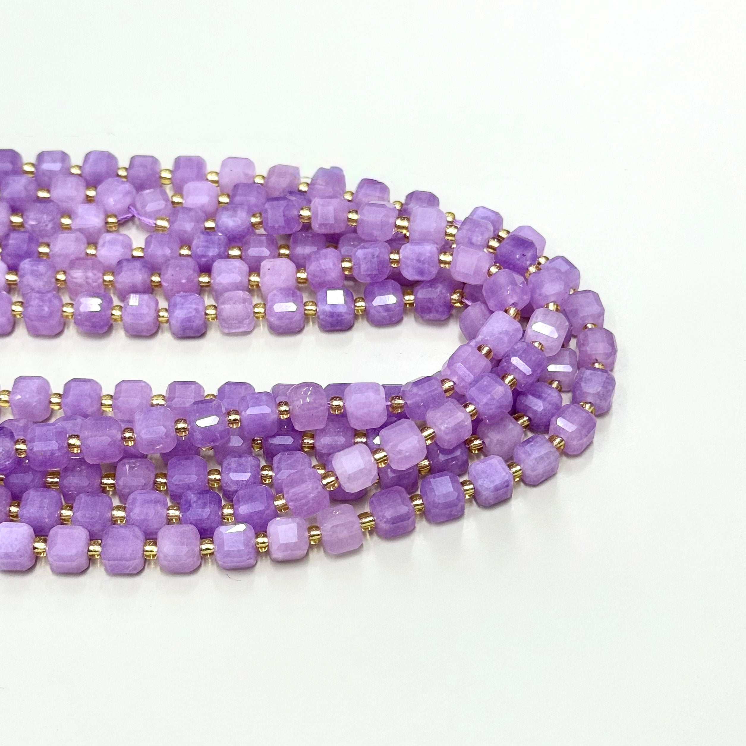 PIEDRA CUBO FACETADA | AMATISTA