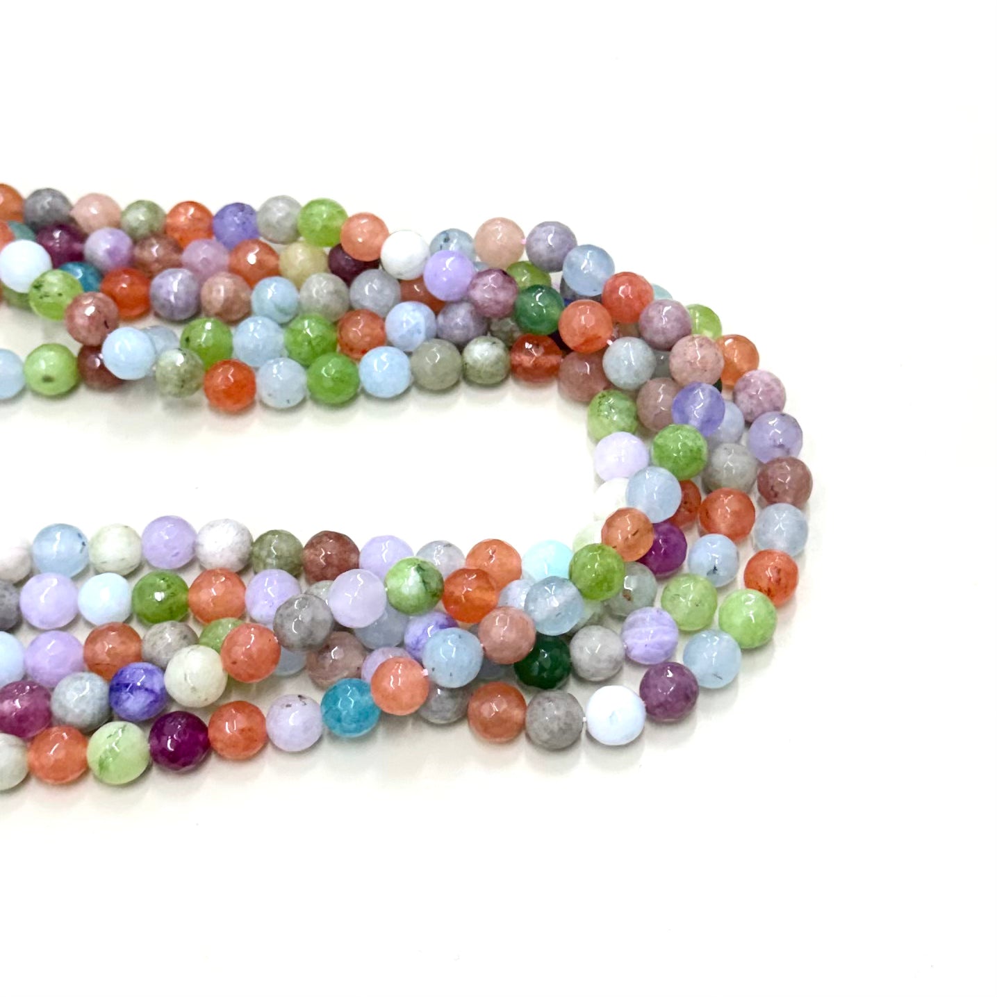 AGATA FACETADA | MIX COLORES PASTEL