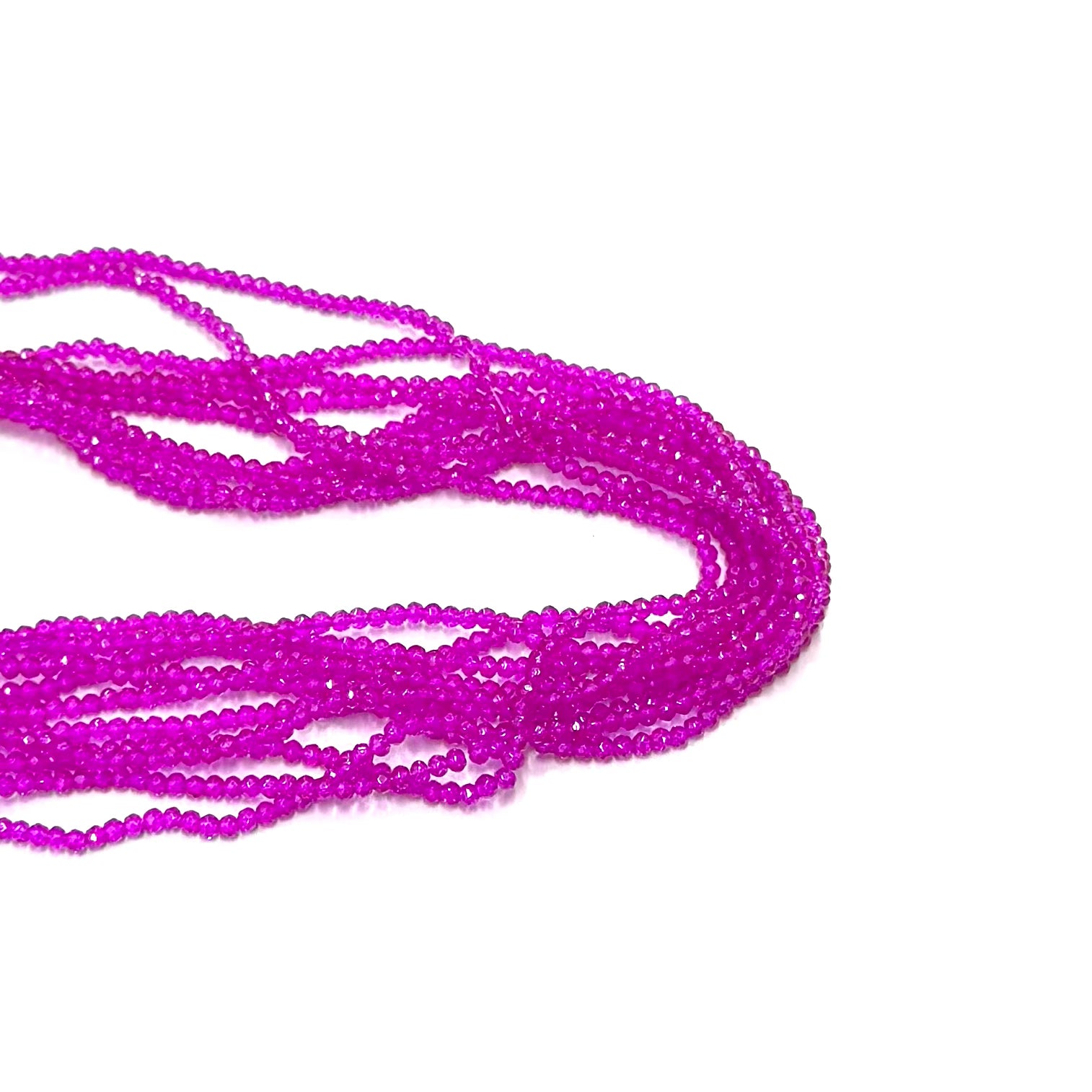 CRISTAL CHATO | 2.6MM | FUCSIA TRASLUCIDO INTENSO