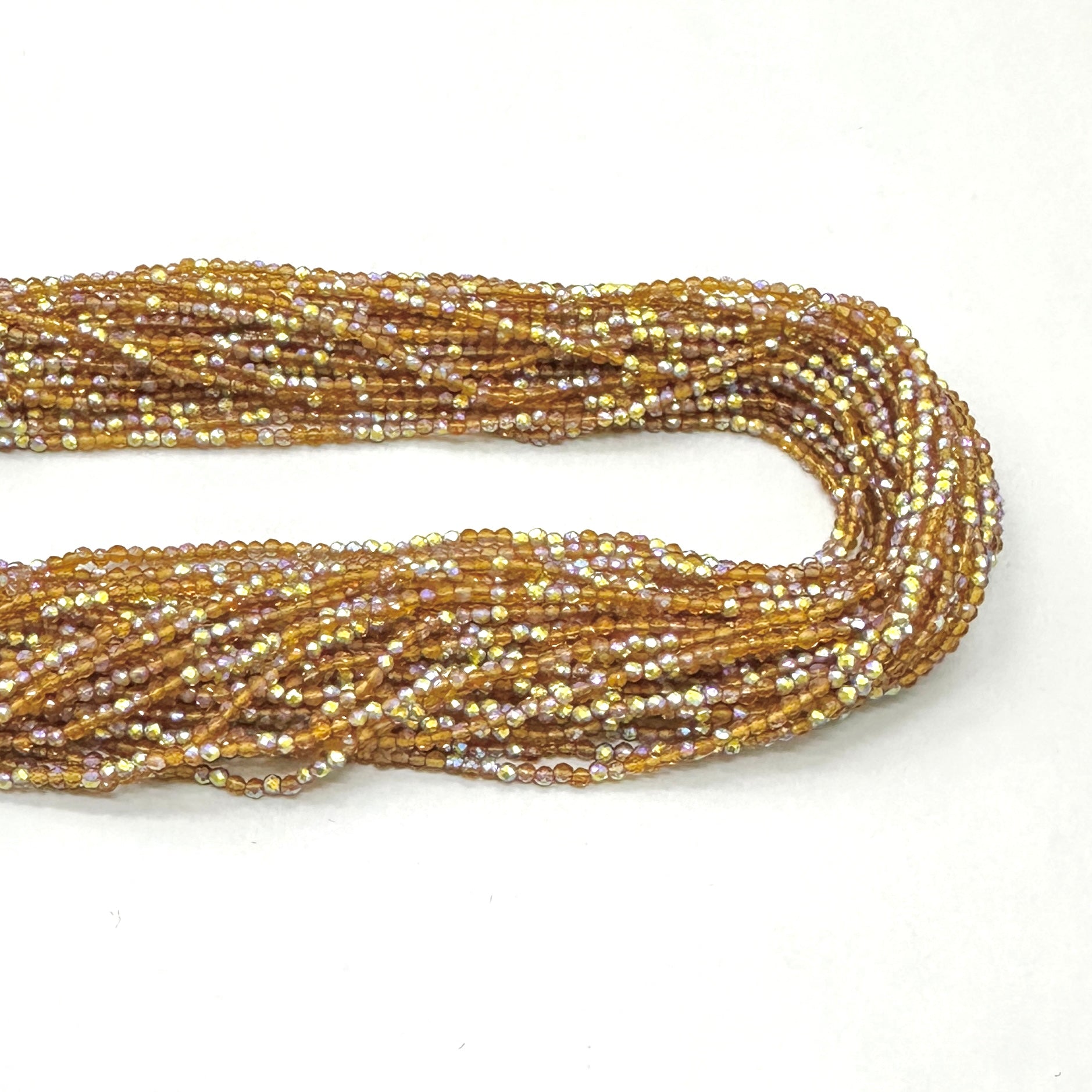 CRISTALES MINERALES FACETADO | AMBAR TRASLUCIDO TORNASOL