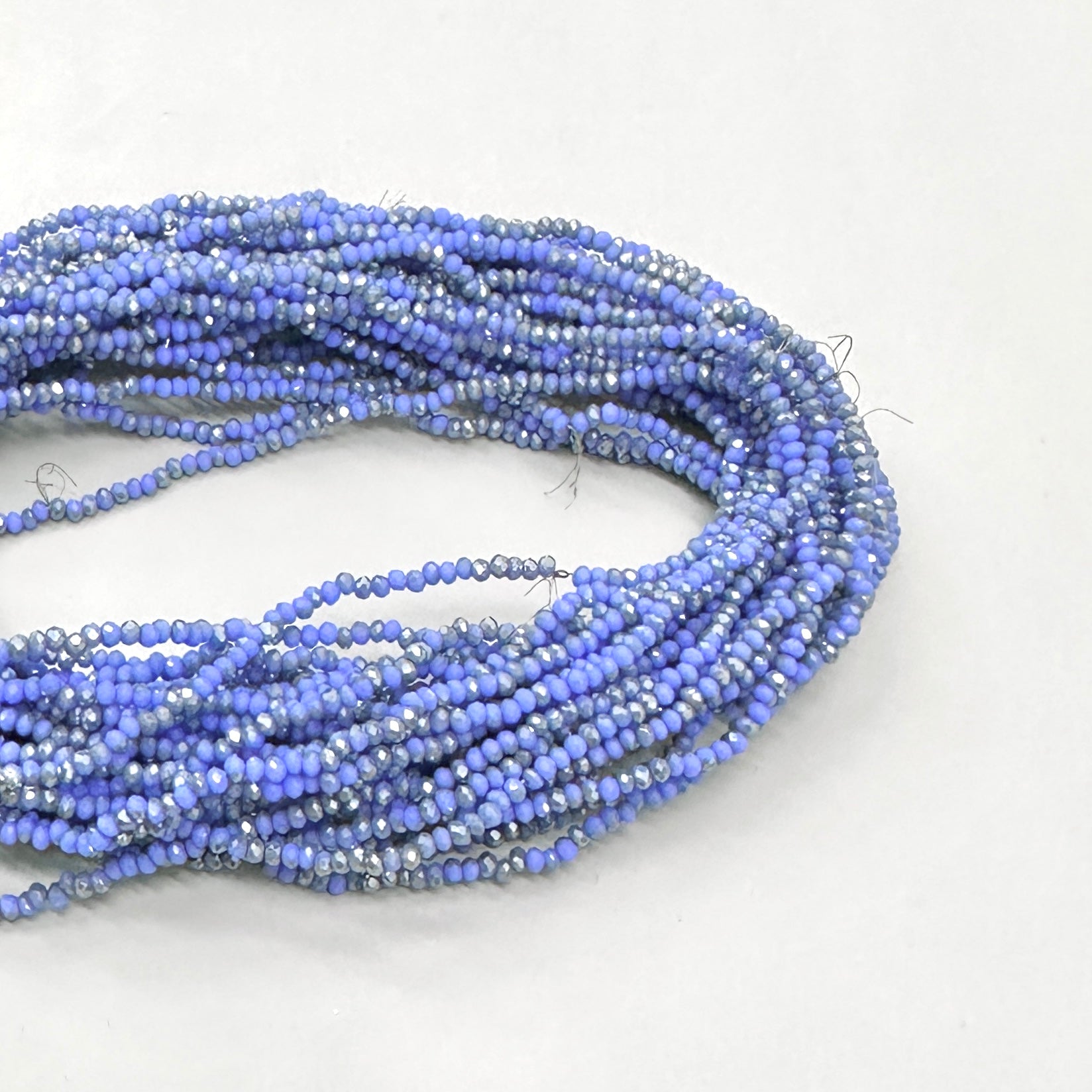 CRISTAL CHATO | 2.6MM | BI COLOR LAVANDA OSCURO GRIS
