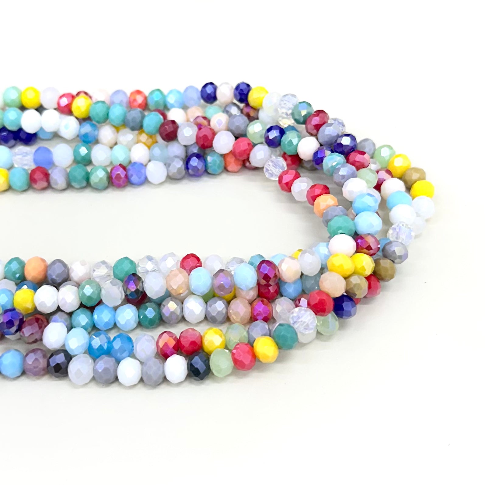 CRISTAL CHATO | 6MM|MIX COLORES MATTE TORNASOL